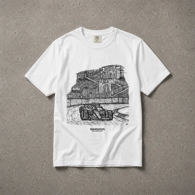 City Apex White T-Shirt