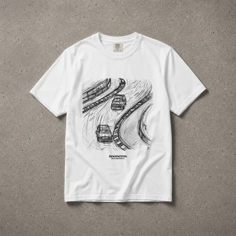 Slipstream Study White T-Shirt