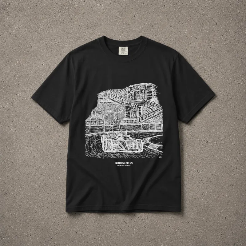 City Apex Black T-Shirt