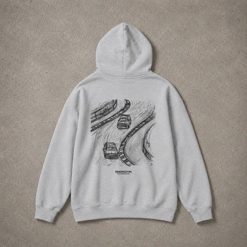Slipstream Study Grey Hoodie