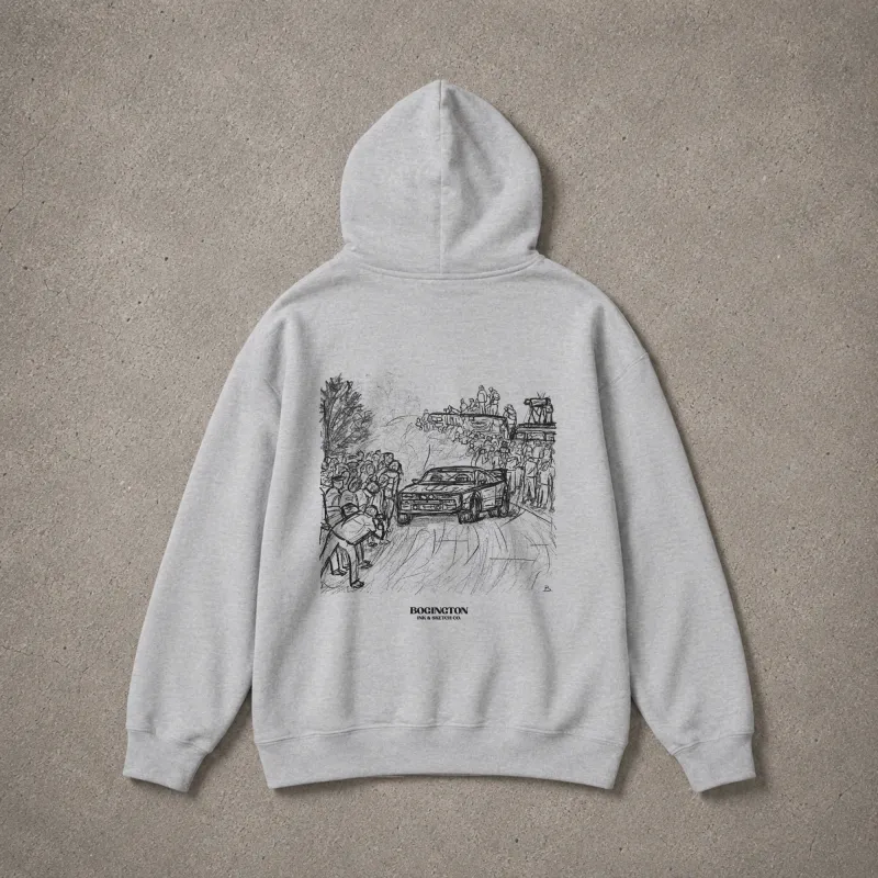 Dust Line Grey Hoodie