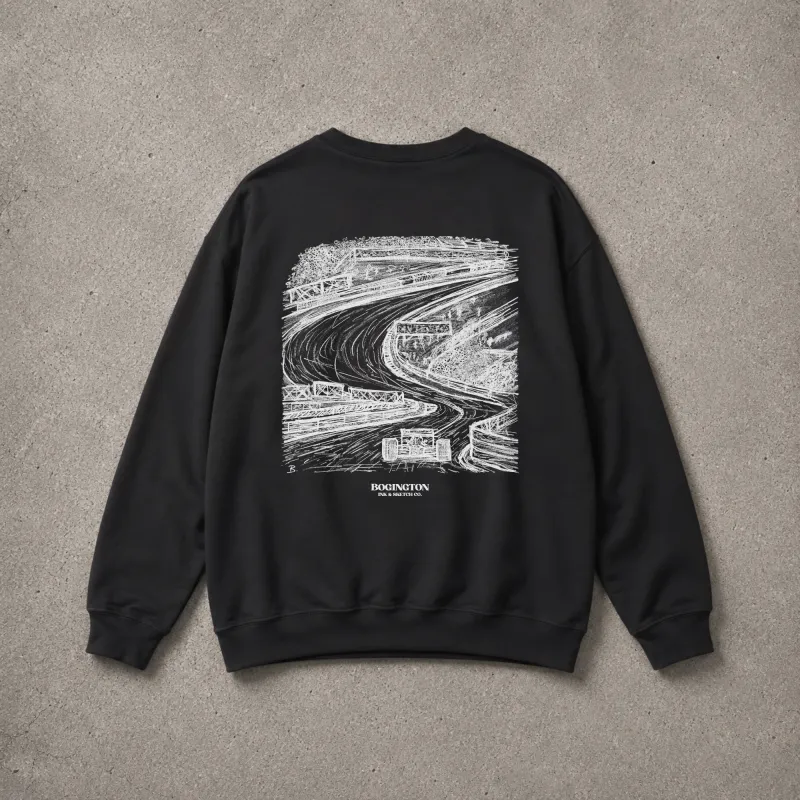 Circuit Flow Black Sweatshirt
