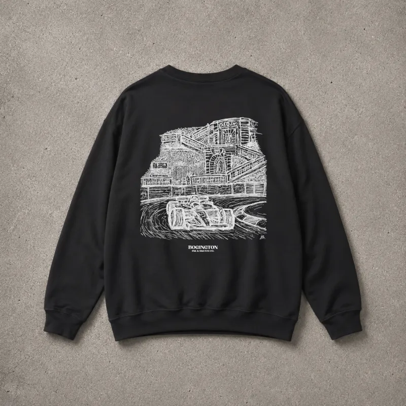 City Apex Black Sweatshirt