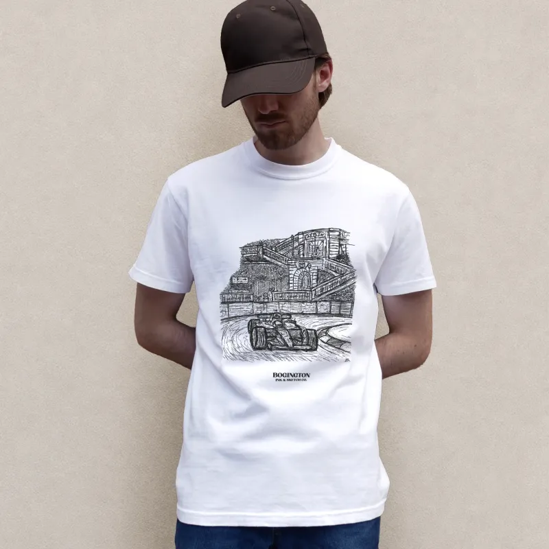 City Apex White T-Shirt