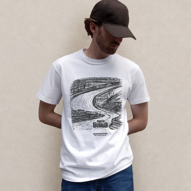 Circuit Flow White T-Shirt