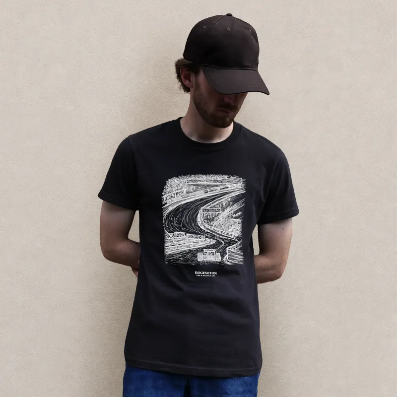 Circuit Flow Black T-Shirt