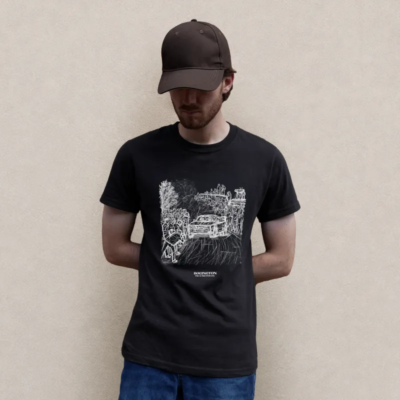 Dust Line Black T-Shirt