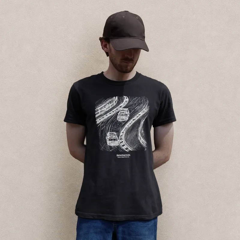 Slipstream Study Black T-Shirt