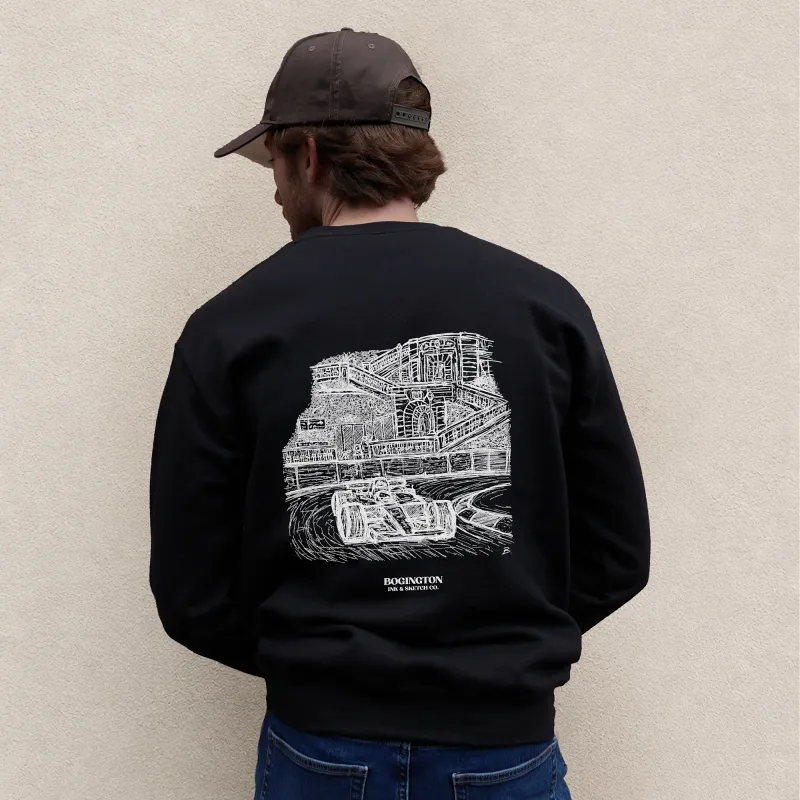 City Apex Black Sweatshirt