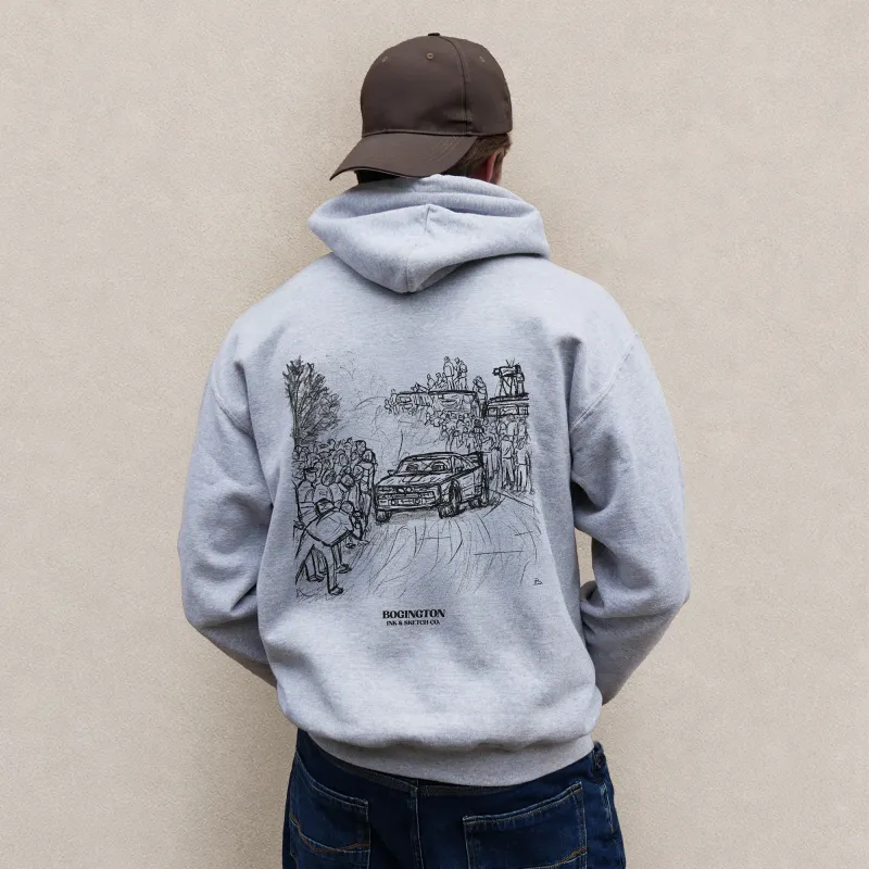 Dust Line Grey Hoodie