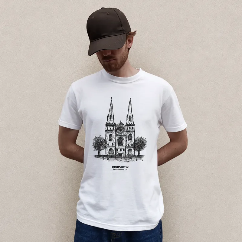 Gothic Grandeur White T-shirt