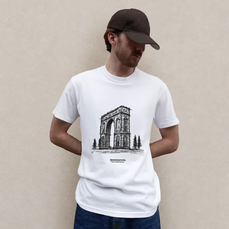 Monumental Passage White T-shirt