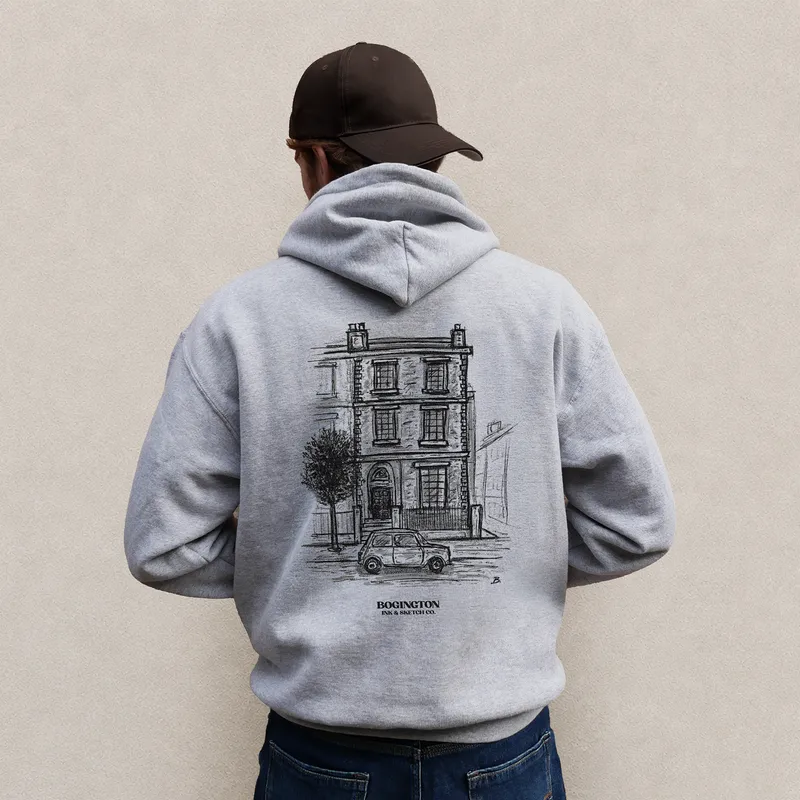 Kensington Scene Grey Hoodie