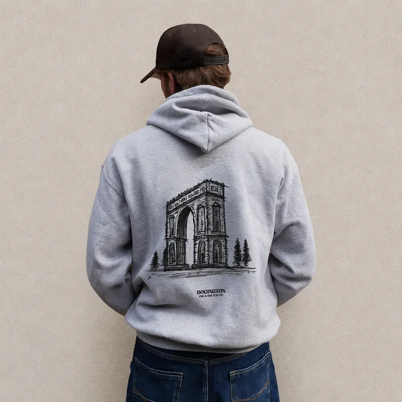 Monumental Passage Grey Hoodie