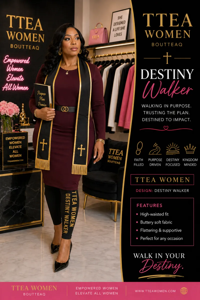 Destiny Walker Leggings | TTEA Women – Walk like your future is waiting on you.