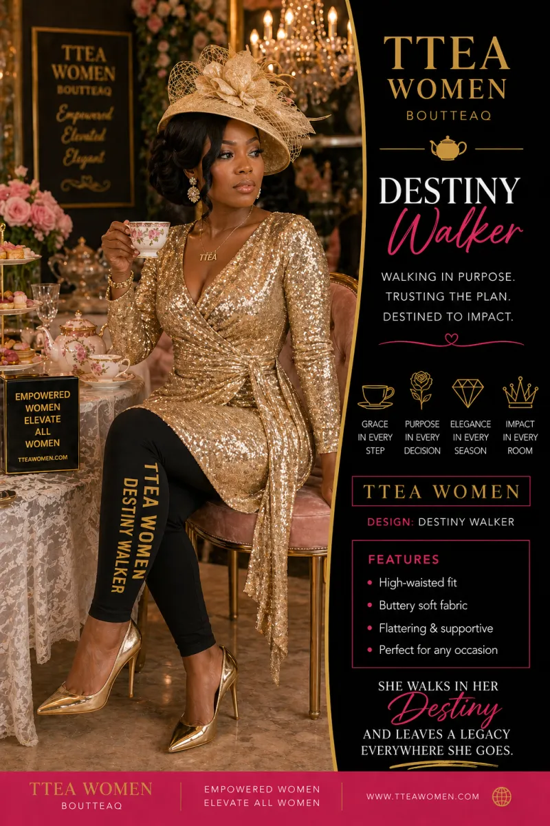 Destiny Walker Leggings | TTEA Women – Walk like your future is waiting on you.