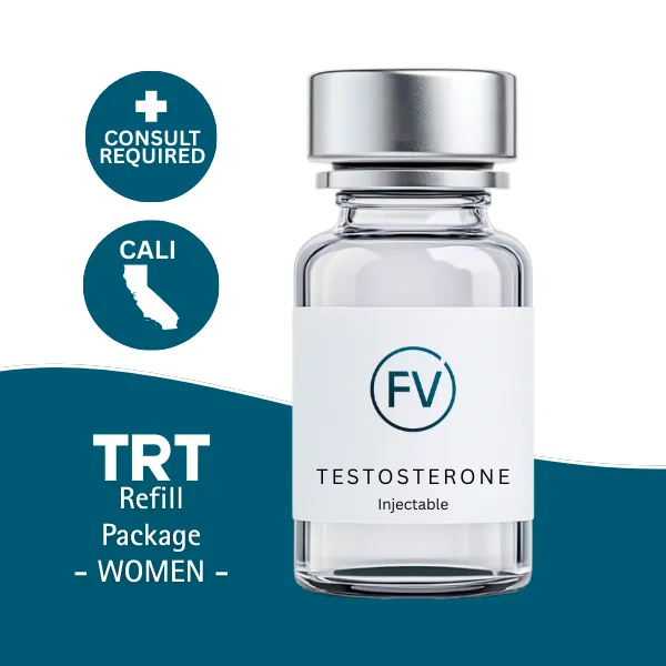 TRT CALI Women's Refill Package (Cypionate 200mg/mL 10mL)