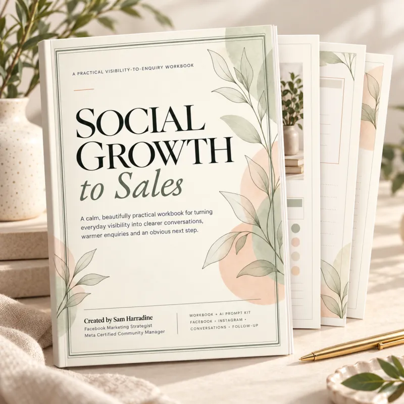 Social Growth to Sales Workbook