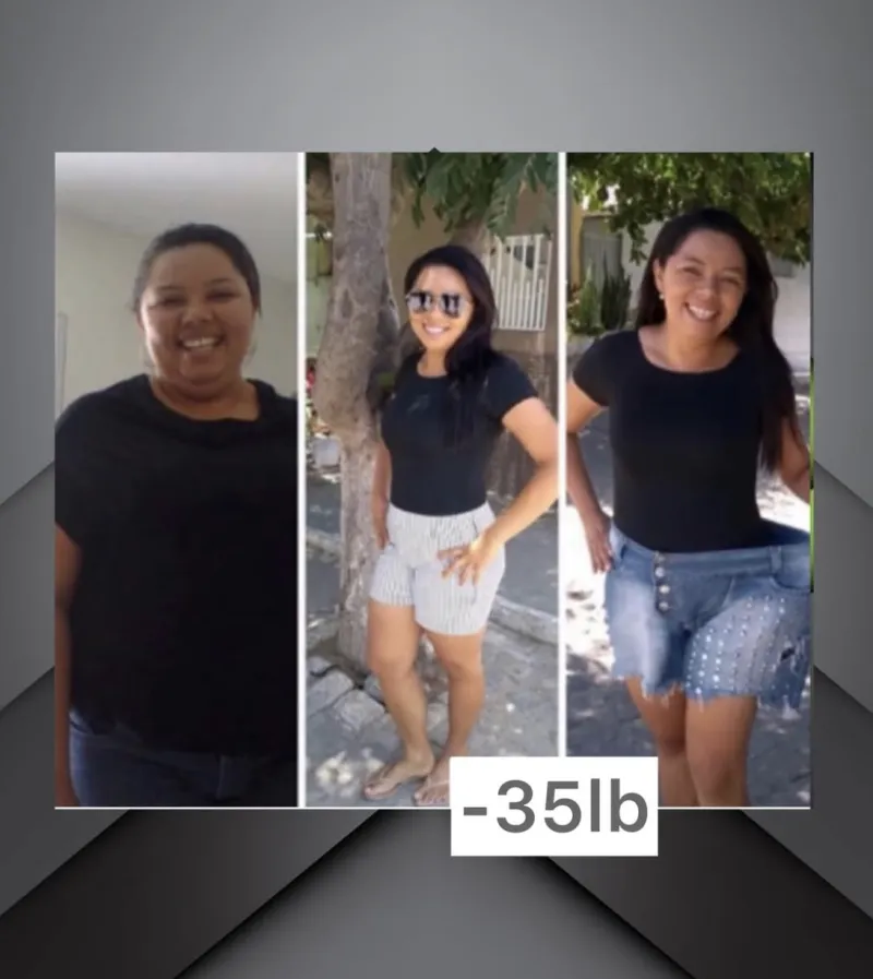 Antes e depois de aluno 4