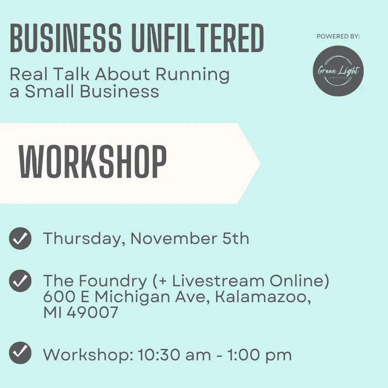 Small Business Workshop - Nov. 5th