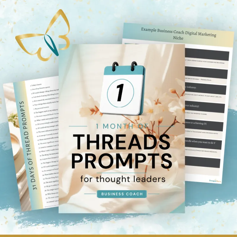 1 Month Of Thread Prompts for Thought Leaders (Health)