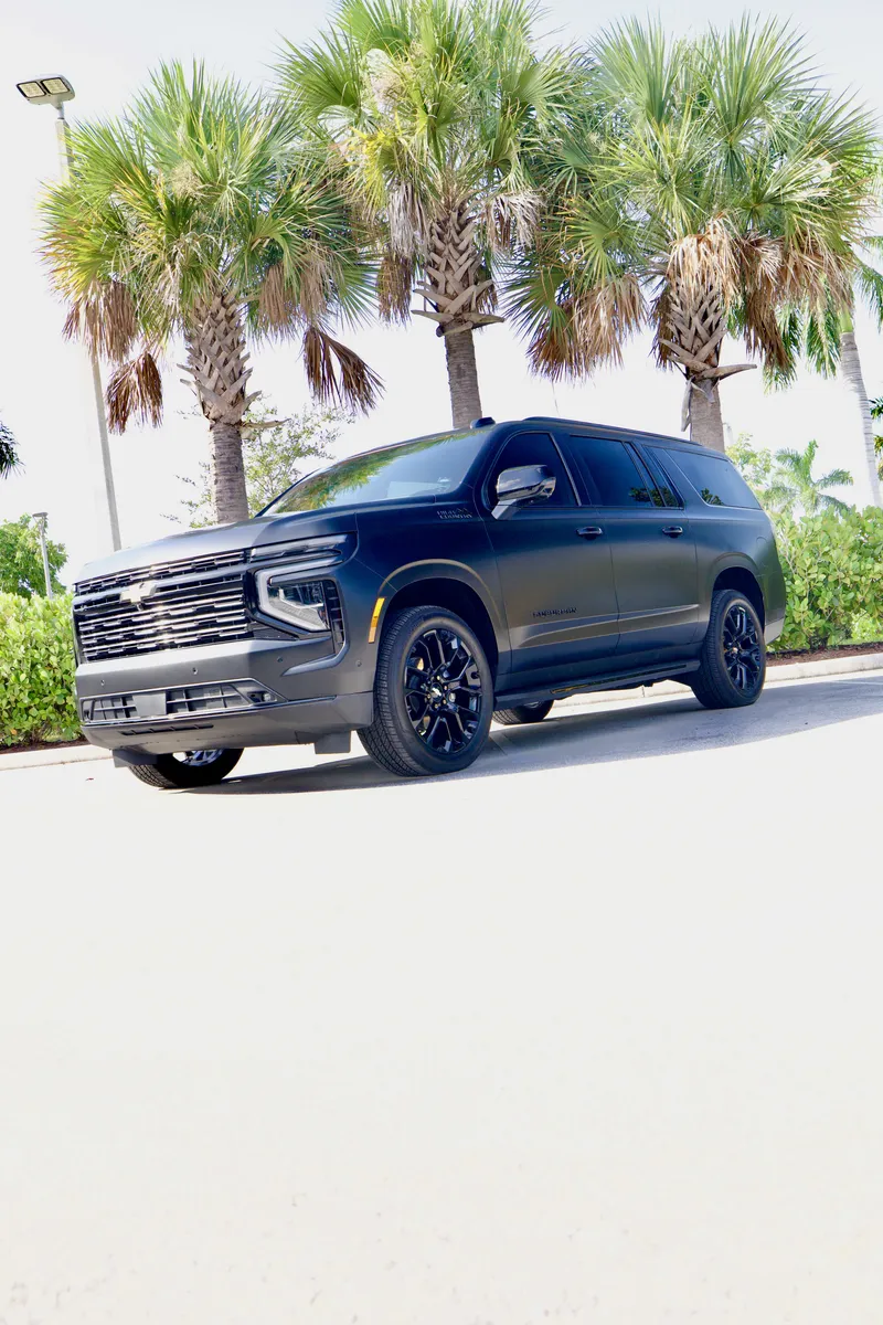 Diana Soto’s Chevrolet Suburban after work at Imperial Auto Lab