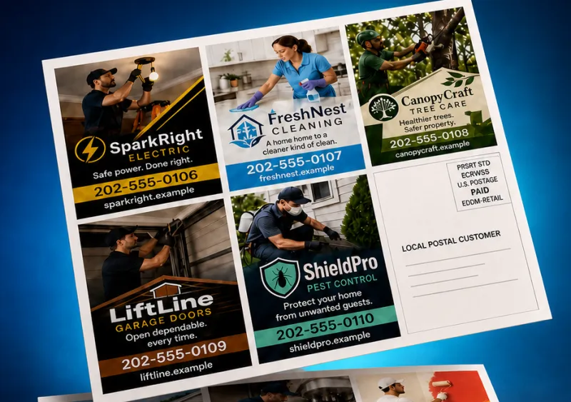 Columbia - Local Postcard Ad