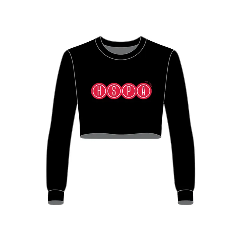 Crop Cotton Sweatshirt
