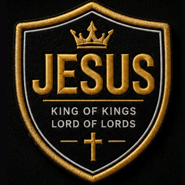 Jesus Badge - King of Kings
