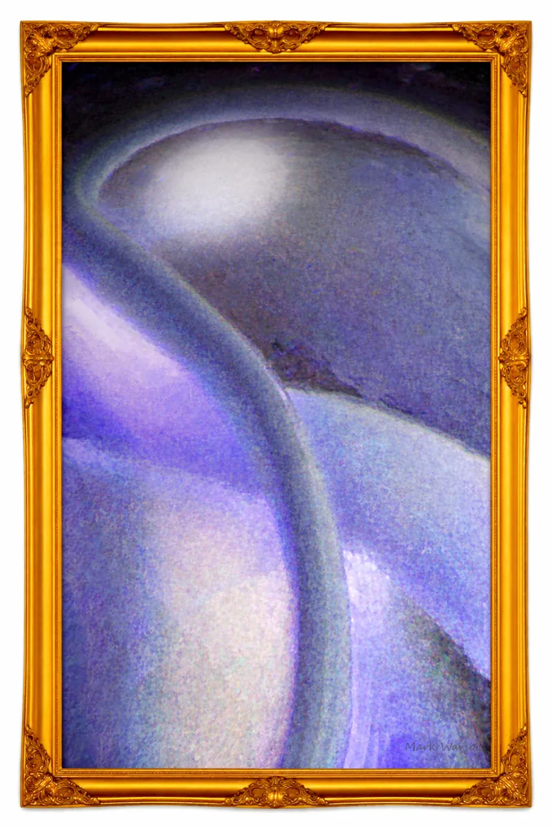 Blue Toy Marble