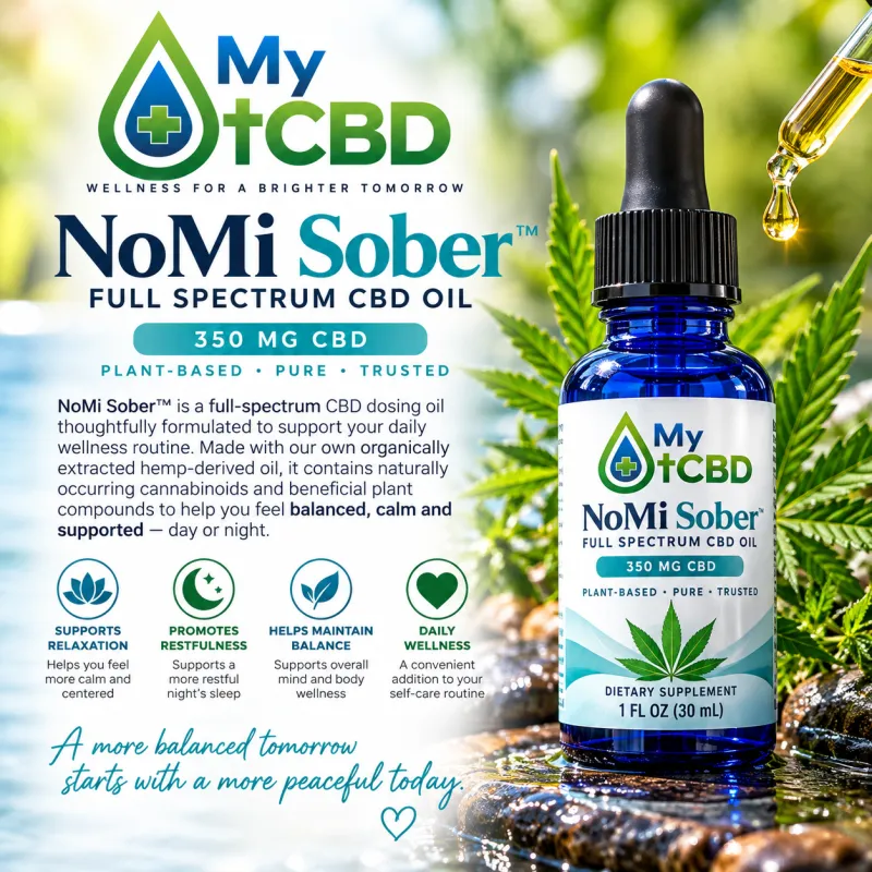 NoMi Sober Full Spectrum CBD Oil
