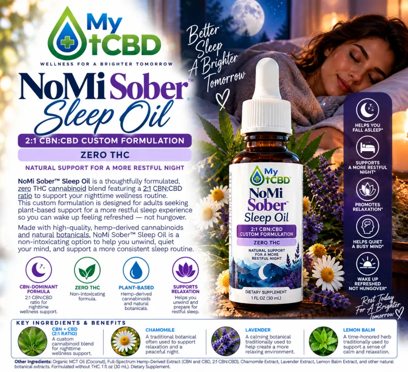 NoMi Sober Rest-Sleep Oil
