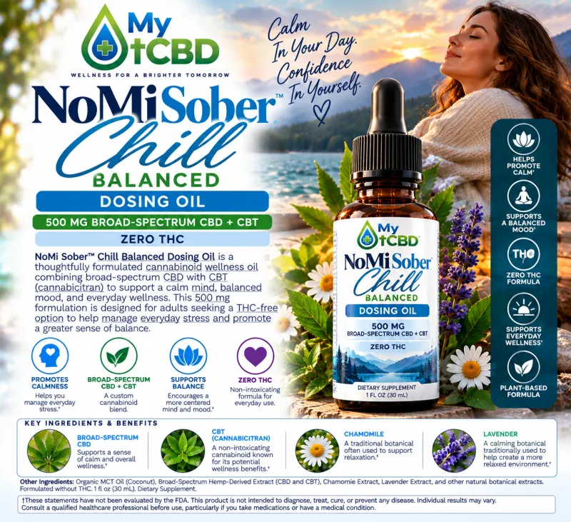 NoMi Chill - Balanced Blend Dosing Oil