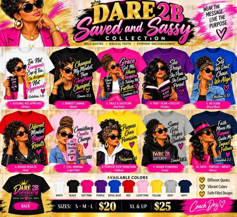 Dare2B Different Saved & Sassy Collection