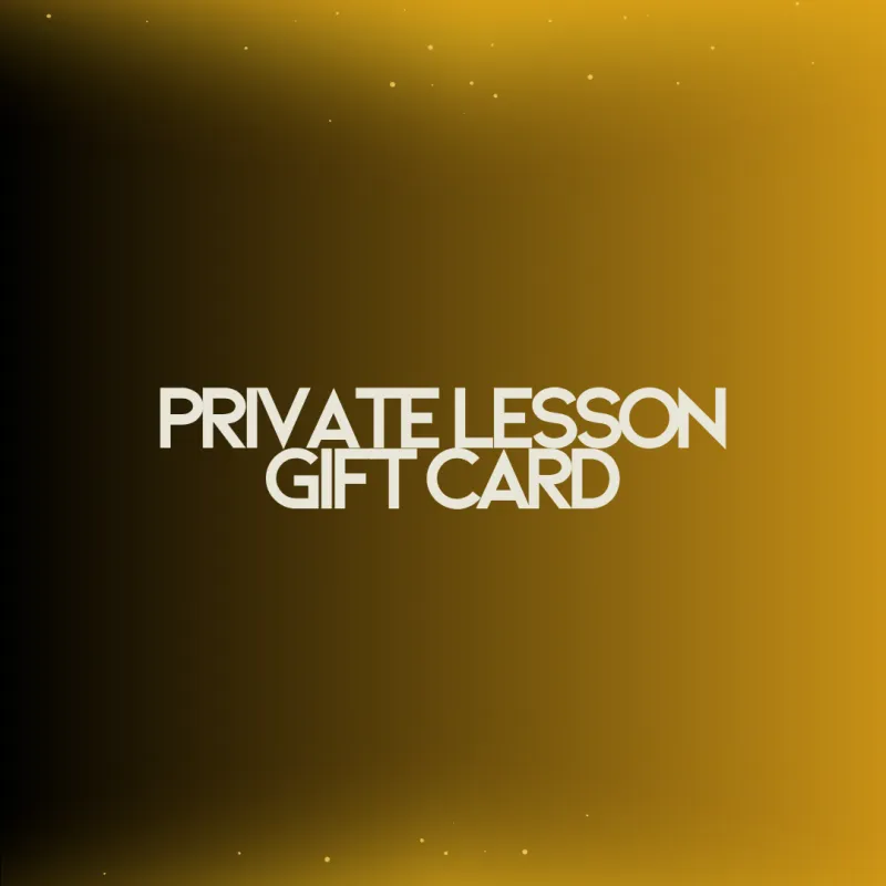 Private Lessons - Gift Card