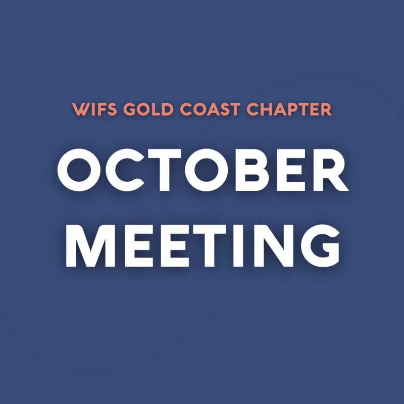 Oct 20th - WIFS Lunch Meeting