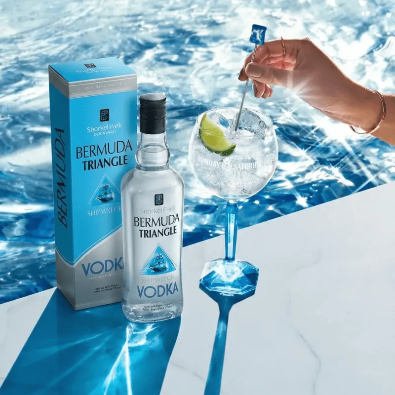 Bermuda Triangle Vodka Gift Set