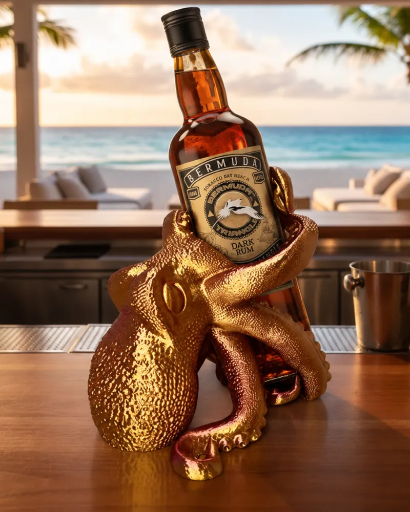 Bermuda Triangle Bottle Holder - Octopus
