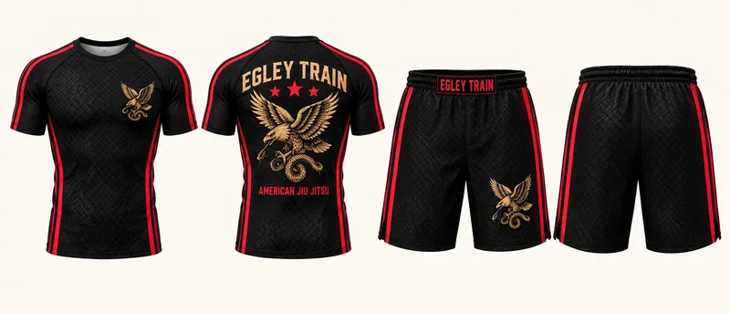 Red Line Rash Guard - Adult