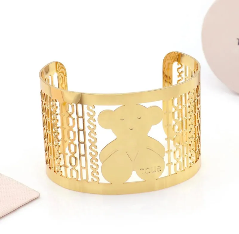 Stainless Steel Bracelet Tous Gold
