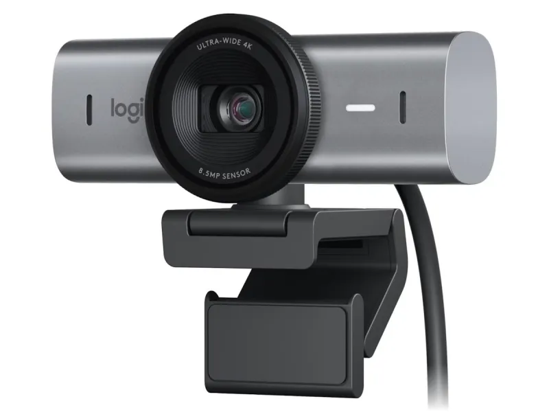 Logitech MX Brio 705 for Business webkamera (graphite) 4K Ultra HD, MS Teams / Zoom / Google Meet certified, Logitech Sync, USB
