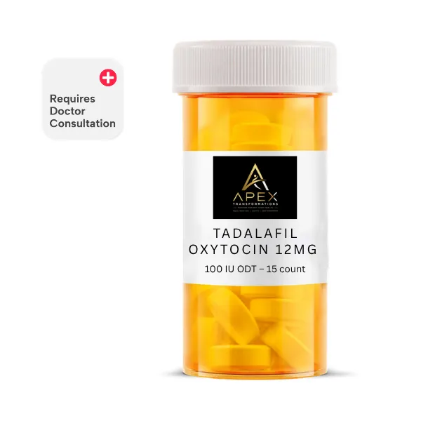 Tadalafil/Oxytocin 12mg/100 IU ODT - 15 Count