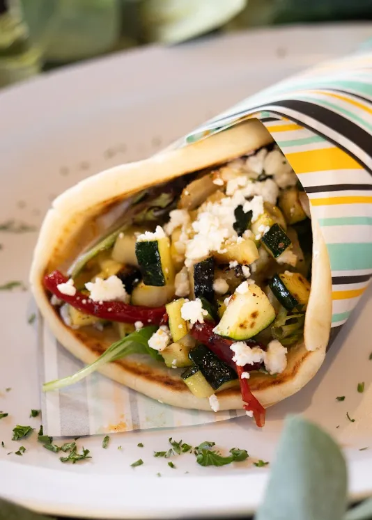 Veggie & Feta Wrap