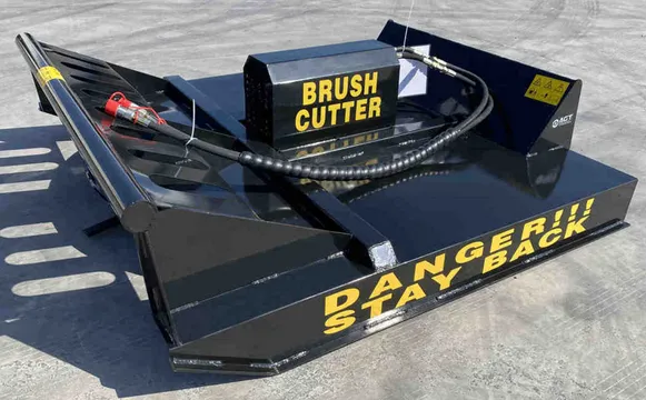 Skid Steer Brush Cutter. 72" wide. Universal Mount. 
