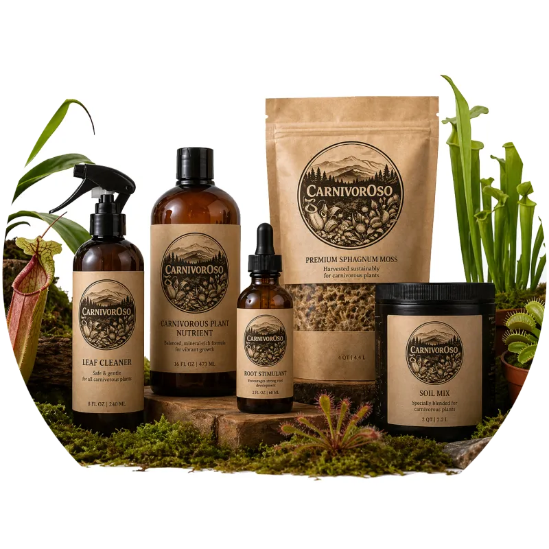 CarnivorOso Exotic Plant Care Products