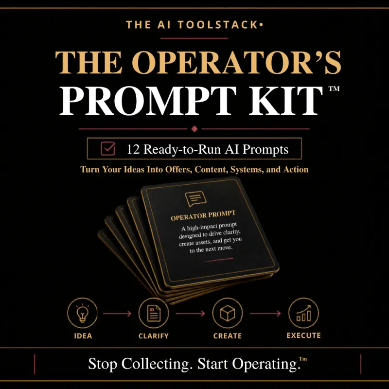 The Operator's Prompt Kit™