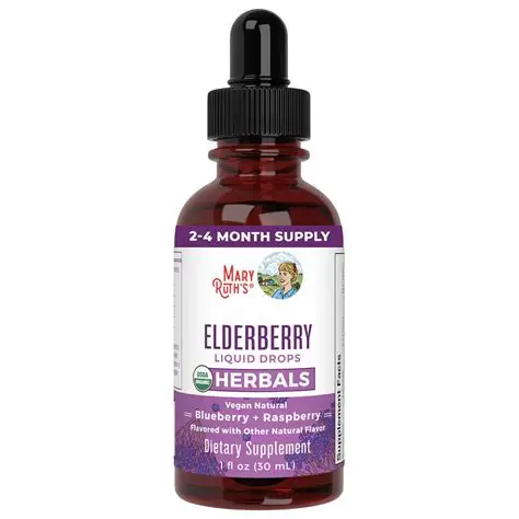 Elderberry Drops, Blueberry, Raspberry, Organic
