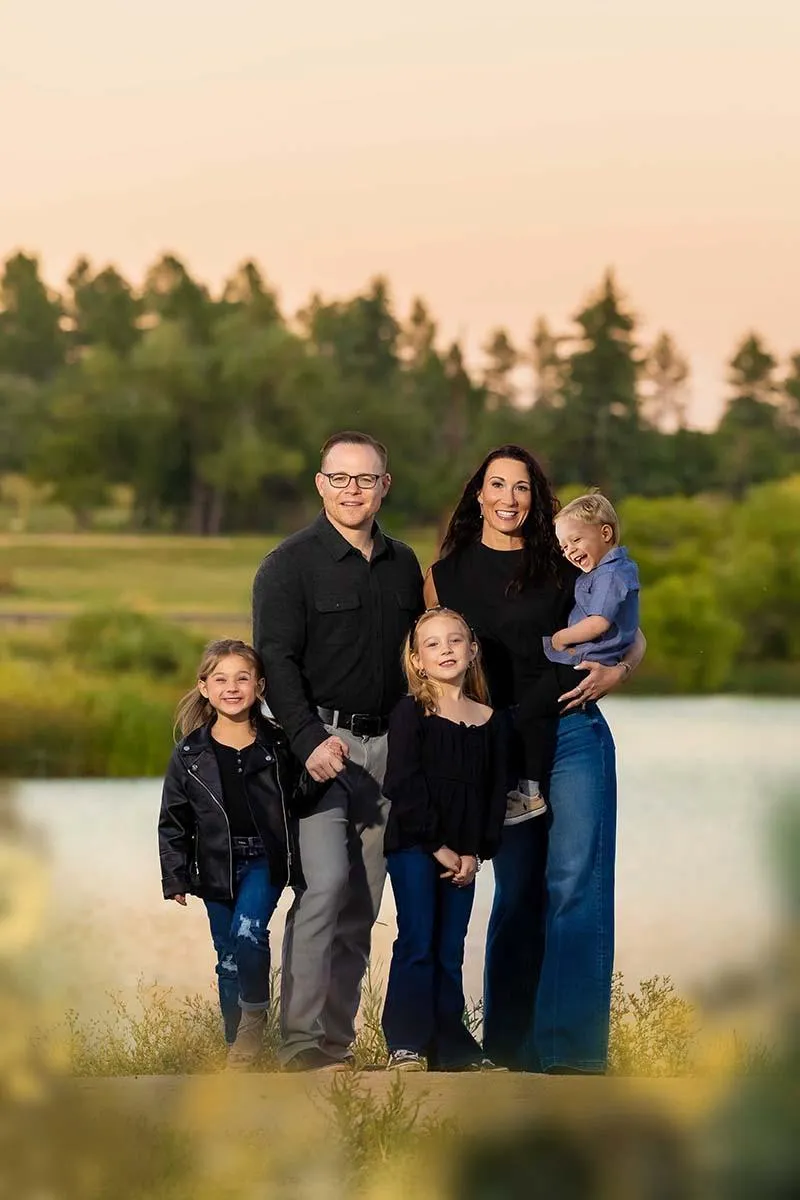 Family portrait session in Colorado Springs