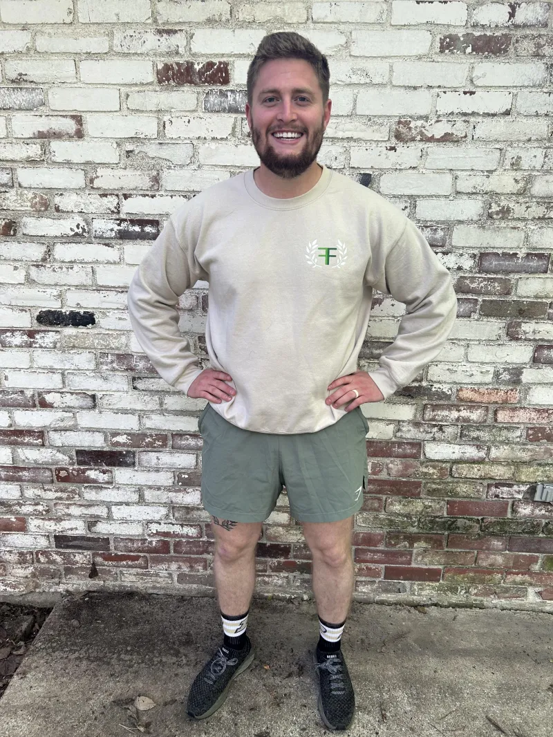 Formed Fitness Crew Neck - Cream