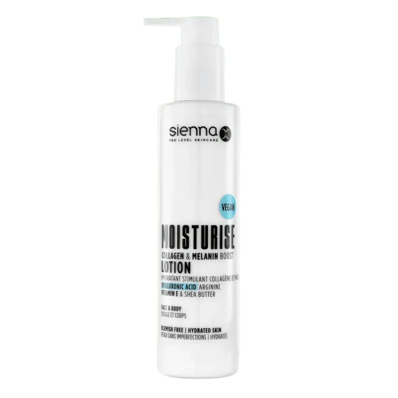 Sienna X Moisturise Collagen & Melanin Boost Lotion